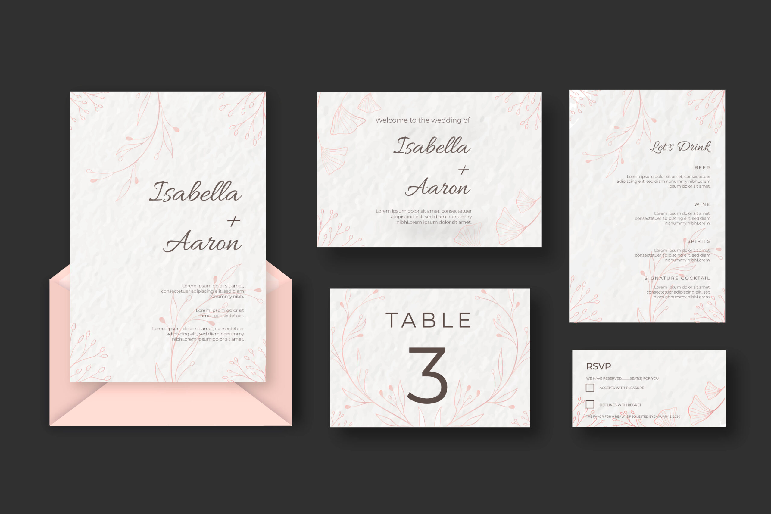Coordinato di matrimonio shabby chic